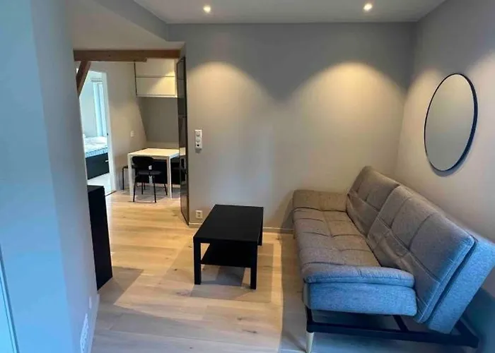 Sentral Moderne Lägenhet Tønsberg